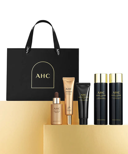AHC Black Caviar Special Synergy Set 5-Piece Set AHC 블랙캐비어 시너지 세트 5종 세트