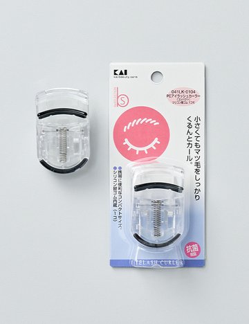 KAI Beauty Care Compact Eyelash Curler Clear 카이 휴대용 뷰러 투명