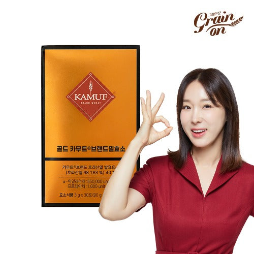 Grain On GOLD KAMUT ENZYME 30 STICK 그레인온 골드 카무트 효소 30포