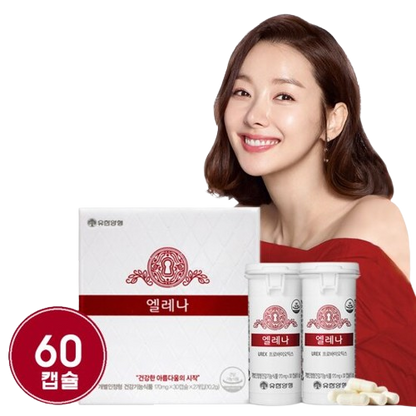 YUHAN ELENA (PROBIOTICS FOR VAGINAL HEALTH OF THE WHOLE FAMILY) 60 CAPSULE (30 CAPSULE X 2EA) 유한양행 엘레나 60캡슐 (30캡슐x2개입)