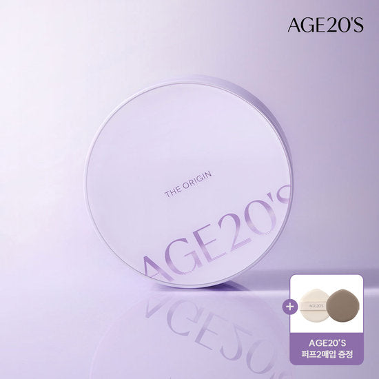 AGE 20’s The Origin Tone Curation Essence Pact SPF50+ PA+++ 에이지 투웨니스 디오리진 에센스 팩트 기획세트 (본품+리필)