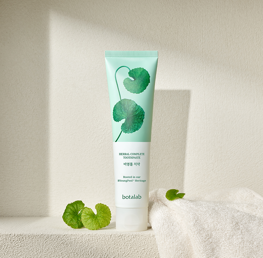 INCELLDERM BOTALAB BYoungPool Herbal Complete Toothpaste Set 150g × 4EA 인셀덤 보타랩 비영풀 치약 150g × 4개입