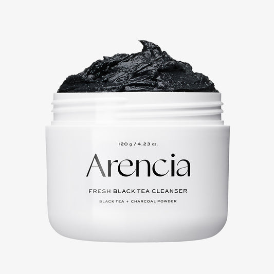 Arencia Black Tea & Yuzu Rice Mochi Cleanser 120g 아렌시아 블랙 떡솝 클렌저 프레시 블랙티 & 유즈 클렌저 120g