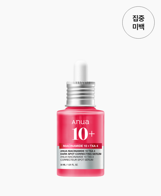 ANUA Niacinamide 10% + TXA 4% Dark Spot Correcting Serum 30ml 아누아 나이아신아마이드 10 TXA 4 다크 스팟 코렉팅 세럼 30ml