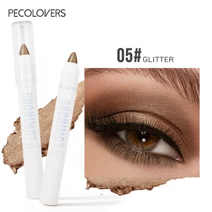PECOLOVERS Highlight Silkworm Pen Aegyo Sal Eyeshadow 6 Colors 페코러버스 하이라이트 실크웜 펜 애교살 아이섀도우 펜 6색