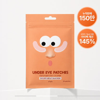 ONSLO PDRN Eye Bag Lifting Patches 24 Patches 온슬로 PDRN 아이백 리프팅 패치 24매