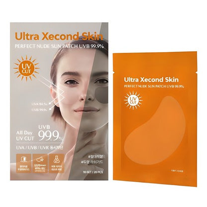 Ultra Xecond Skin Perfect Nude Sun Patch UVB 99.9% 20P 울트라 세컨스킨 퍼펙트 누드 선패치 UVB 99.9% 20P