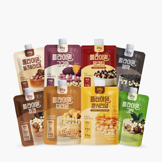 [1EA낱개] FULLIGHT FLIMEAL PROTEIN SHAKE 6 FLAVOR (CHOCOLATE/GREEN/BLACK/BROWN/SWEET POTATO/DOLCE LATTE) / 풀라이트 플라이밀 단백질쉐이크 6가지맛 (초코/그린/블랙/브라운/고구마/돌체라떼)