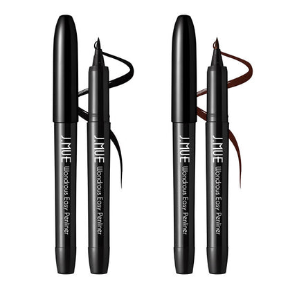 J.MUE Wondrous Easy Penliner Black / Brown 제이뮤 원더러스 이지 펜 아이라이너 블랙 / 브라운 절대 번짐없는 타투 붓펜 Easy Eyeliner