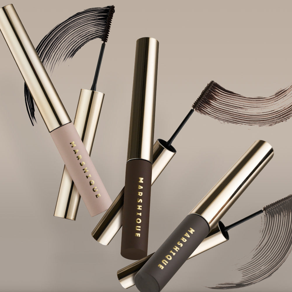 MARSHIQUE Enriched Eyelash Serum 3.5g Intense Black / Intense Brown / Intense Ash 마르시끄 인리치드 속눈썹 영양제 3.5g 인텐스 블랙 / 인텐스 브라운 / 인텐스 애쉬 4-in-1 Lash Serum with Natural Color, Curl & Lash Care