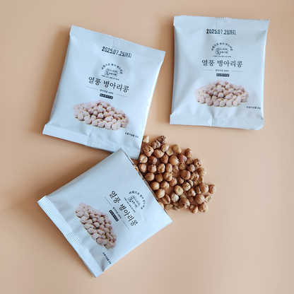 [PACK OF 10] Neul Bom Foods Roasted Chickpeas 20g 늘봄식품 열풍 병아리콩 20g 고단백 다이어트