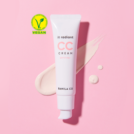 Banilla co It Radiant Vegan CC Cream SPF17 PA+ 바닐라코 잇 래디언트 비건 씨씨 크림 SPF17 PA+ 30ml + 10ml X 2개입