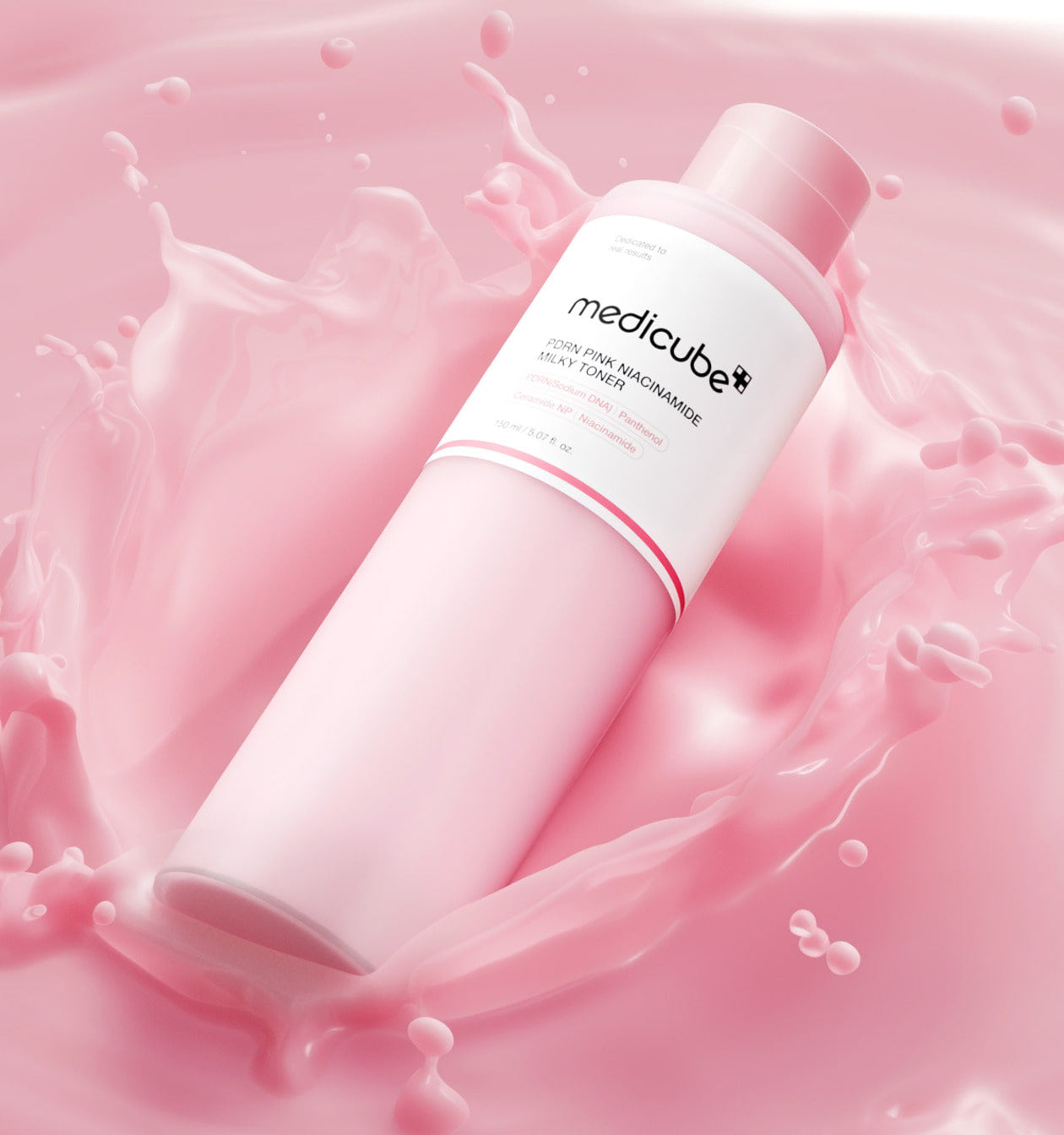 Medicube Pink Niacinamide Milky Toner 150ml 메디큐브 PDRN 핑크 나이아신아마이드 밀키 토너 150ml