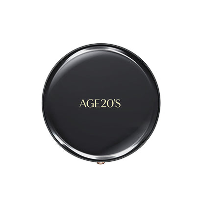 Age20's Signature Essence Cover Pact Master Double Cover SPF50+ PA++++ Case + 2 Refills 에이지투웨니스 시그니처 에센스 커버 팩트 마스터 더블 커버 SPF50+ PA++++ 케이스 + 리필 2개입
