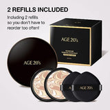 Age20's Signature Essence Cover Pact Intense Cover SPF50+ PA++++ 에이지 투웨니스 시그니처 에센스 커버 팩트 인텐스 커버 SPF50+ PA++++