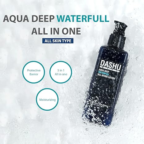 DASHU Aqua Deep Waterfull All-in-One Lotion 다슈 맨즈 아쿠아 딥 워터풀 올인원 로션 153ml