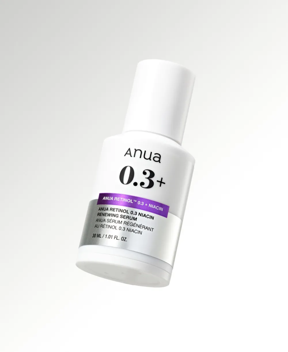 ANUA Retinol 0.3% + Niacin Renewing Serum 30ml 아누아 레티놀 0.3 + 나이아신 리뉴잉 세럼 30ml