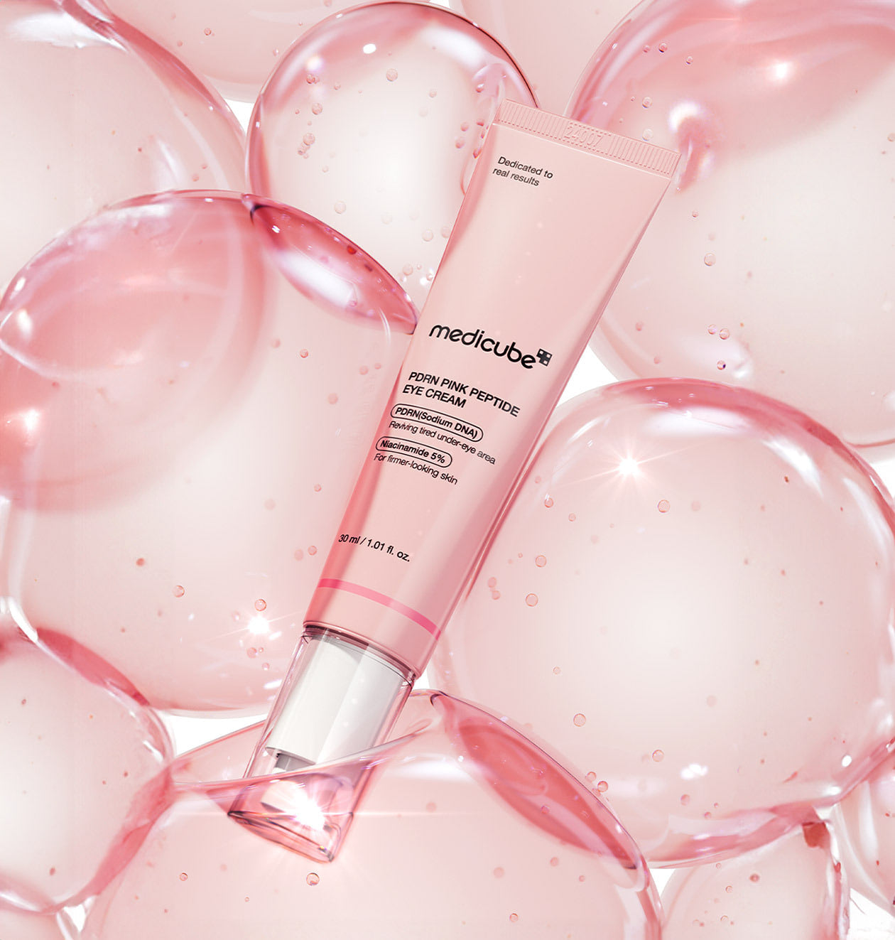 Medicube PDRN Pink Peptide Eye Cream 30ml 메디큐브 PDRN 핑크 펩타이드 아이크림 30ml