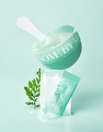 SOME BY MI PDRN Spirulina Soothing Sherbet Mask 1g X 10EA 썸 바이 미 PDRN 스피룰리나 수딩 셔벗 마스크 1g X 10개입