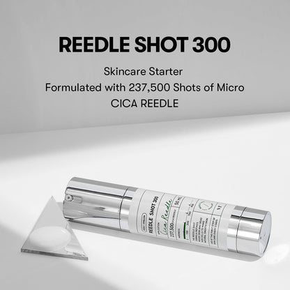 [PACK OF 2] VT CICA X HYALON REEDLE SHOT® 300 Facial Boosting First Ampoule 2ml*6EA VT 리들샷 300 페이셜 부스팅 퍼스트 앰플 2ml*6개입