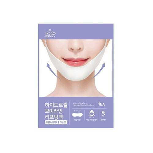 [PACK OF 10] LOLO SKINNY Hydrogel V Line Lifting Pack 로로스키니 하이드로겔 브이라인 리프팅팩