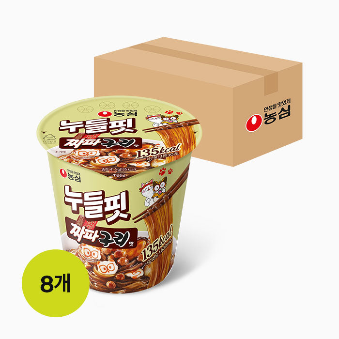 Nongshim Noodle Fit Jjapaguri 8EA 농심 누들핏 짜파구리 8개입