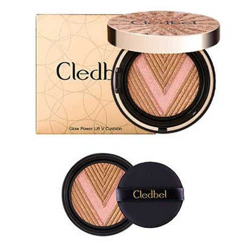 Cledbel Glow Power Lift V Cushion SPF50+ PA++++ Original + Refill 끌레드벨 글로우 파워 리프트 V 쿠션 SPF50+ PA++++ 본품+리필