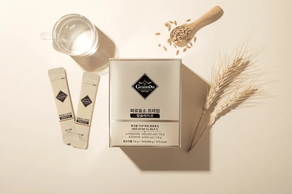 Grain On Farro Enzyme Prime Encapsulation 50 Sticks 그레인온 파로효소 프라임 캡슐레이션 50포
