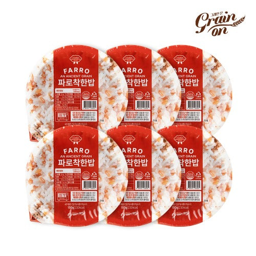 [PACK OF 6] Grain On Farro Healthy Rice 150g 그레인온 파로착한밥 150g