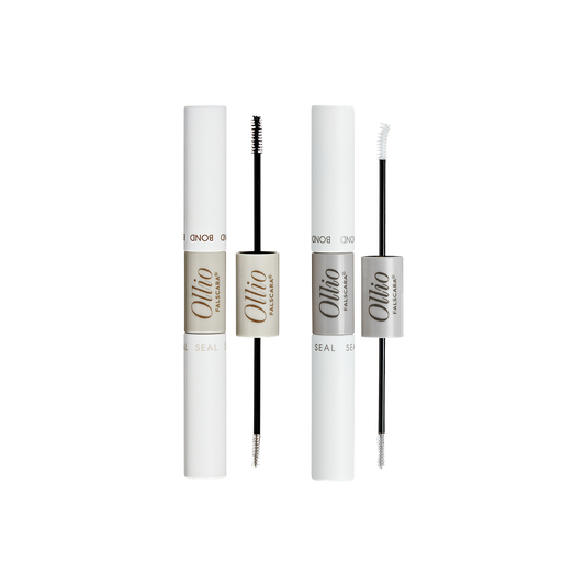 Ollio FALSCARA® Bond & Seal Mascara Adhesive Dual Tip Clear / Black 올리오 펄스카라 본드앤실 듀얼팁 속눈썹 본드 마스카라 클리어 / 블랙