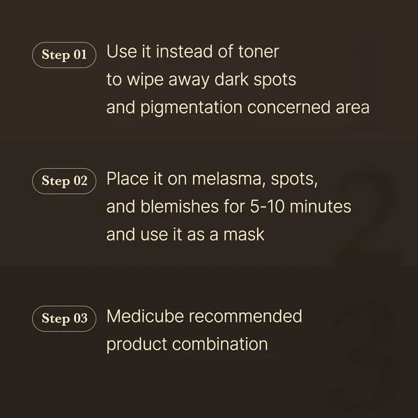 Medicube Vitamin C Dark Spot Pad 70Pads 메디큐브 딥 비타C 패드 70Pads