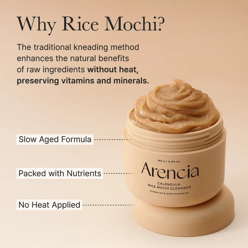 Arencia Calendula Rice Mochi Cleanser 120g 아렌시아 프레시 카렌듈라 클렌저 120g