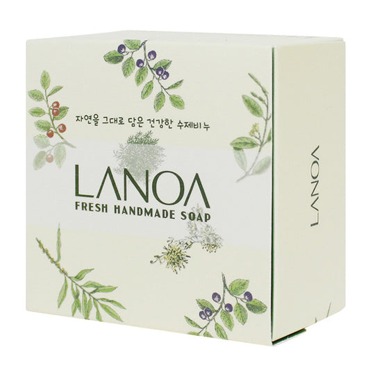 [1+1] LANOA Sulfur Soap Handmade Soap 100g 라노아 유황 비누 100g