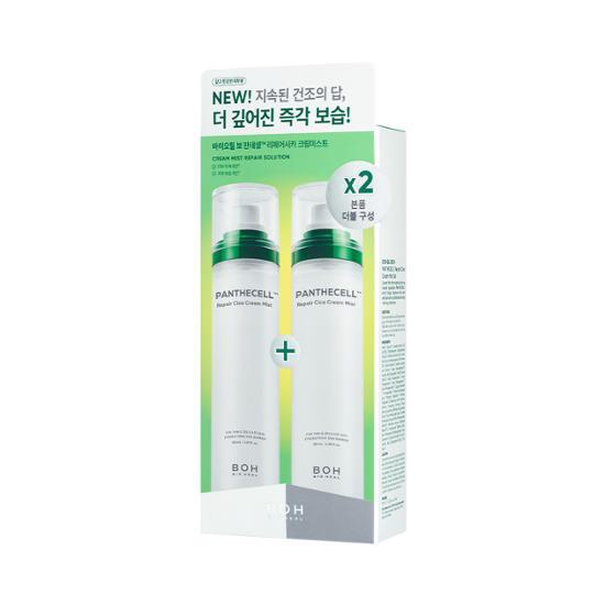 BIOHEAL BOH PANTHECELL Repair Cica Cream Mist Set 120ml 바이오힐 보 판테셀 리페어시카 크림미스트 120ml