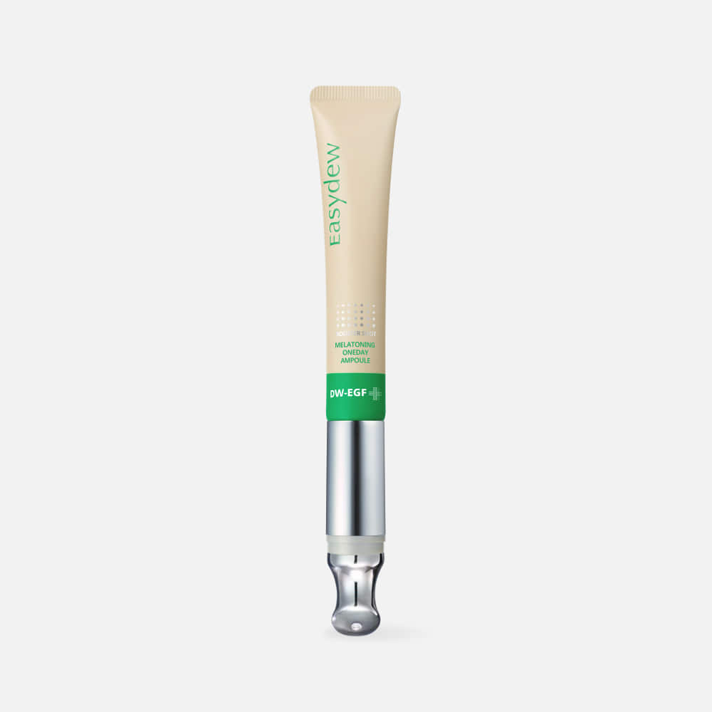 Daewoong Pharmaceutical Easydew DW-EGF Melatoning Oneday Ampoule Booster Shot 대웅제약 이지듀 EGF 멜라토닝 원데이 기미앰플 부스터 샷