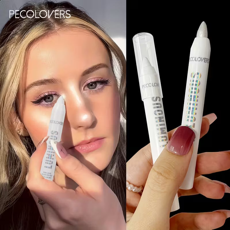 PECOLOVERS Highlight Silkworm Pen Aegyo Sal Eyeshadow 6 Colors 페코러버스 하이라이트 실크웜 펜 애교살 아이섀도우 펜 6색