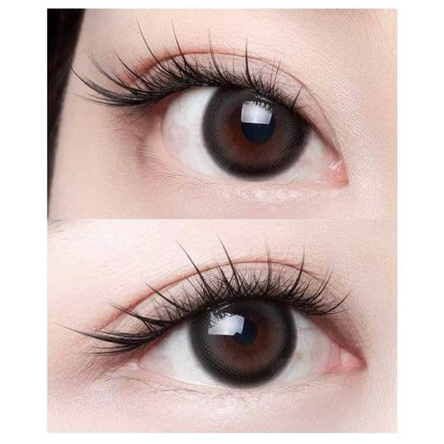 AMILIM Natural No Glue Cluster Eyelashes Reusable Bulk 11mm Lightweight Fox-Eye Extension Effect 애미림 노글루 가닥손눈썹 11mm 여우디자인 여우속눈썹 속눈썹 대용량 재사용 가능