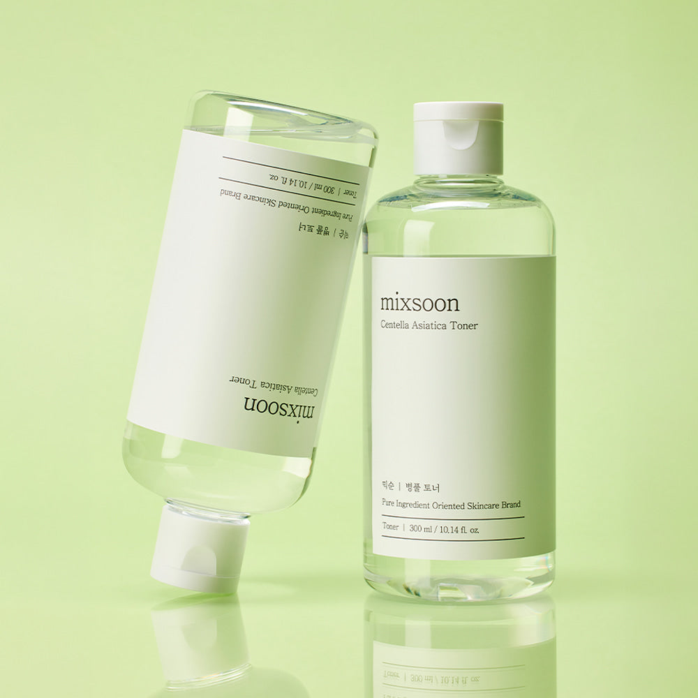 MIXSOON Centella Asiatica Toner 300ml / 10.2 fl.oz. 믹순 병풀 토너 300ml / 10.2 fl.oz.