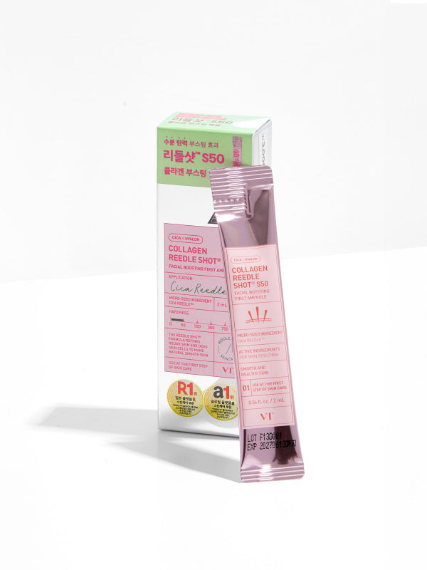 PACK OF 2] VT COSMETICS COLLAGEN REEDLE SHOT S50 (2ml *6ea) 브이티
