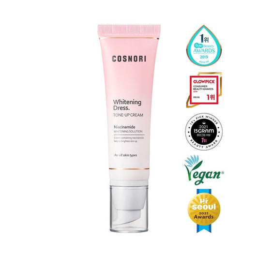 COSNORI Whitening Dress Tone-Up Cream 50ml/1.7 oz 코스노리 화이트닝 드레스 톤업 크림 50ml/1.7 oz