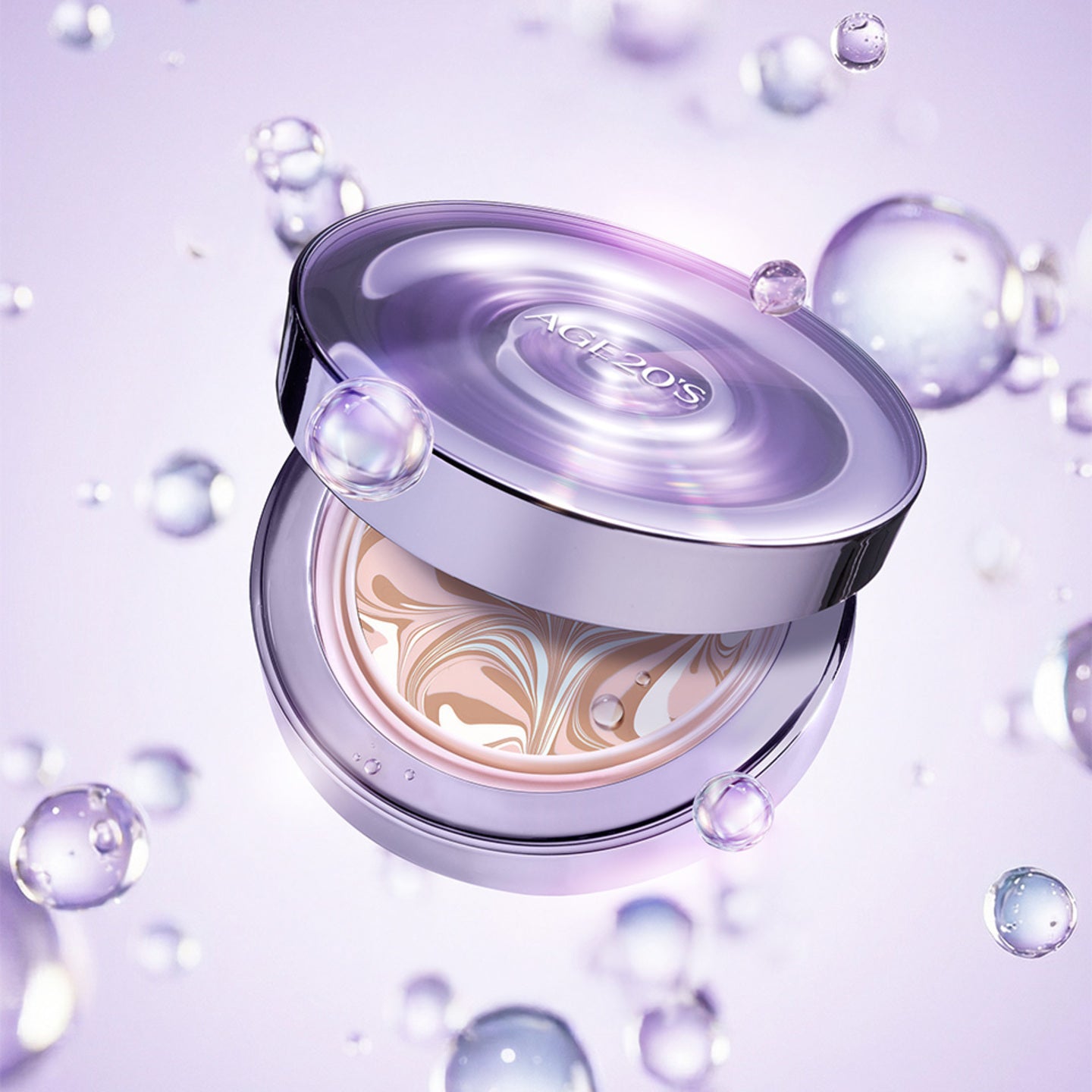 AGE20'S DIA Radiance Shot Ampoule Essence Pact SPF50+ PA++++ 에이지 투웨니스 앰플 에센스 팩트 다이아 물광샷 SPF50+ PA++++