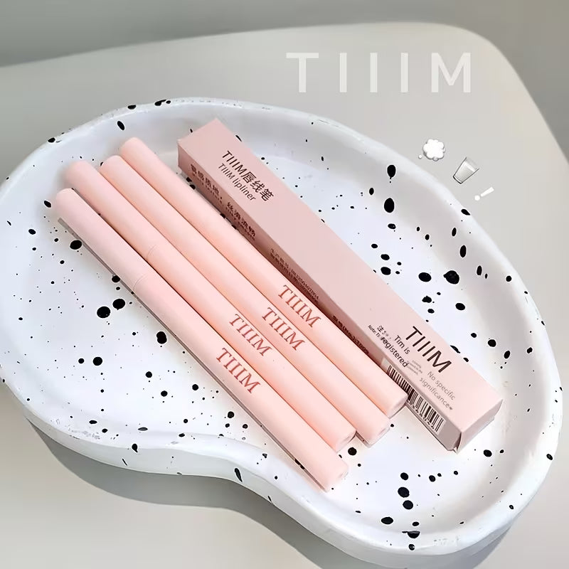 TIIM Lip Liner Long-Lasting Waterproof Matte Nude Lip Liner 3 Colors TIIM 립 라이너 롱래스팅 워터프루프 매트 누드 립 라이너 3종