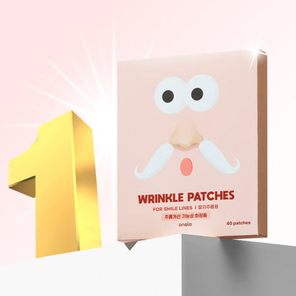 ONSLO Retinol Wrinkle Patch for Smile Lines 40 patches 온슬로 레티놀 팔자주름 패치 40개입
