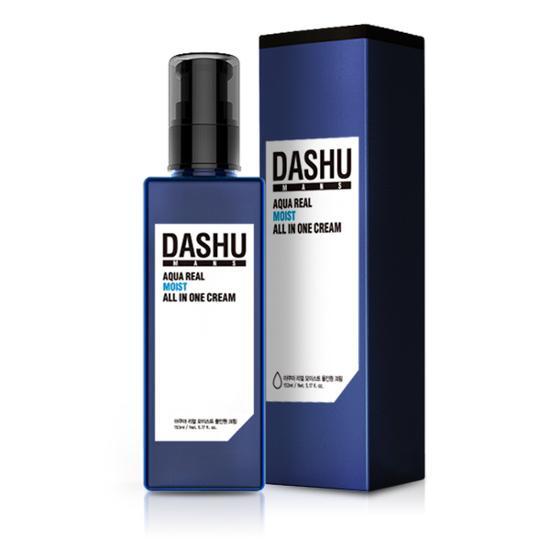 DASHU Men's Aqua Real Moist All-in-One Cream 153ml 다슈 맨즈 아쿠아 리얼 모이스트 올인원크림 153ml