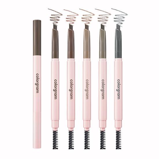 COLORGRAM Easy Auto Brow Pencil 0.18g 컬러그램 쓱싹 오토 브로우 펜슬 5 COLOR 0.18g