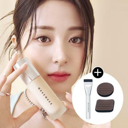 WAKEMAKE Water Velvet Cover Foundation SPF 30 PA+++ 30mL 1.01 fl. oz. 웨이크메이크 워터 벨벳 커버 파운데이션 SPF 30 PA+++ 30mL 1.01 fl. oz.