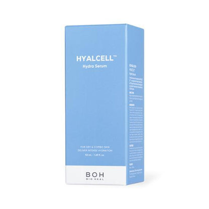 [PACK OF 2] BIOHEAL BOH HYALCELLTM Hydra Serum 50mL [NEW수분세럼] 바이오힐보 히알셀 하이드라 세럼 50mL