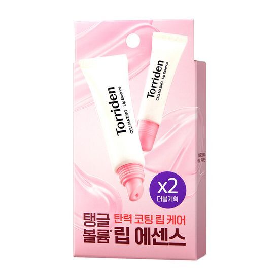 [PACK OF 2] Torriden Cellmazing Low Molecular Collagen Volume Lip Essence 11ml X 2EA 토리든 셀메이징 저분자 콜라겐 볼륨 립 에센스 11ml X 2EA