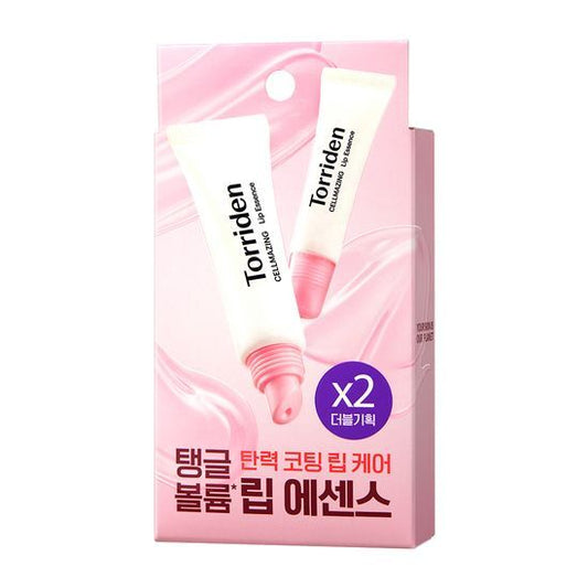 [PACK OF 2] Torriden Cellmazing Low Molecular Collagen Volume Lip Essence 11ml X 2EA 토리든 셀메이징 저분자 콜라겐 볼륨 립 에센스 11ml X 2EA