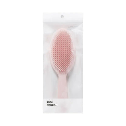 Detangle Hair Brush 디탱글 헤어브러시 Gentle Detangling for Wet and Dry Hair